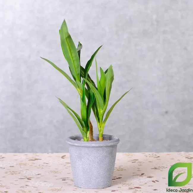 Bambou-artificiel-jeunes-pousses-dans-mini-pots