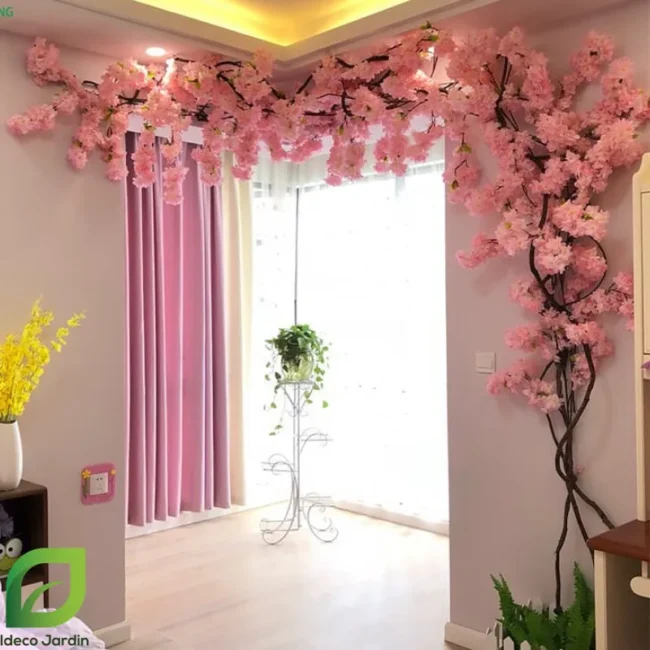 cerisier-branche-de-sakura-rose-en-soie